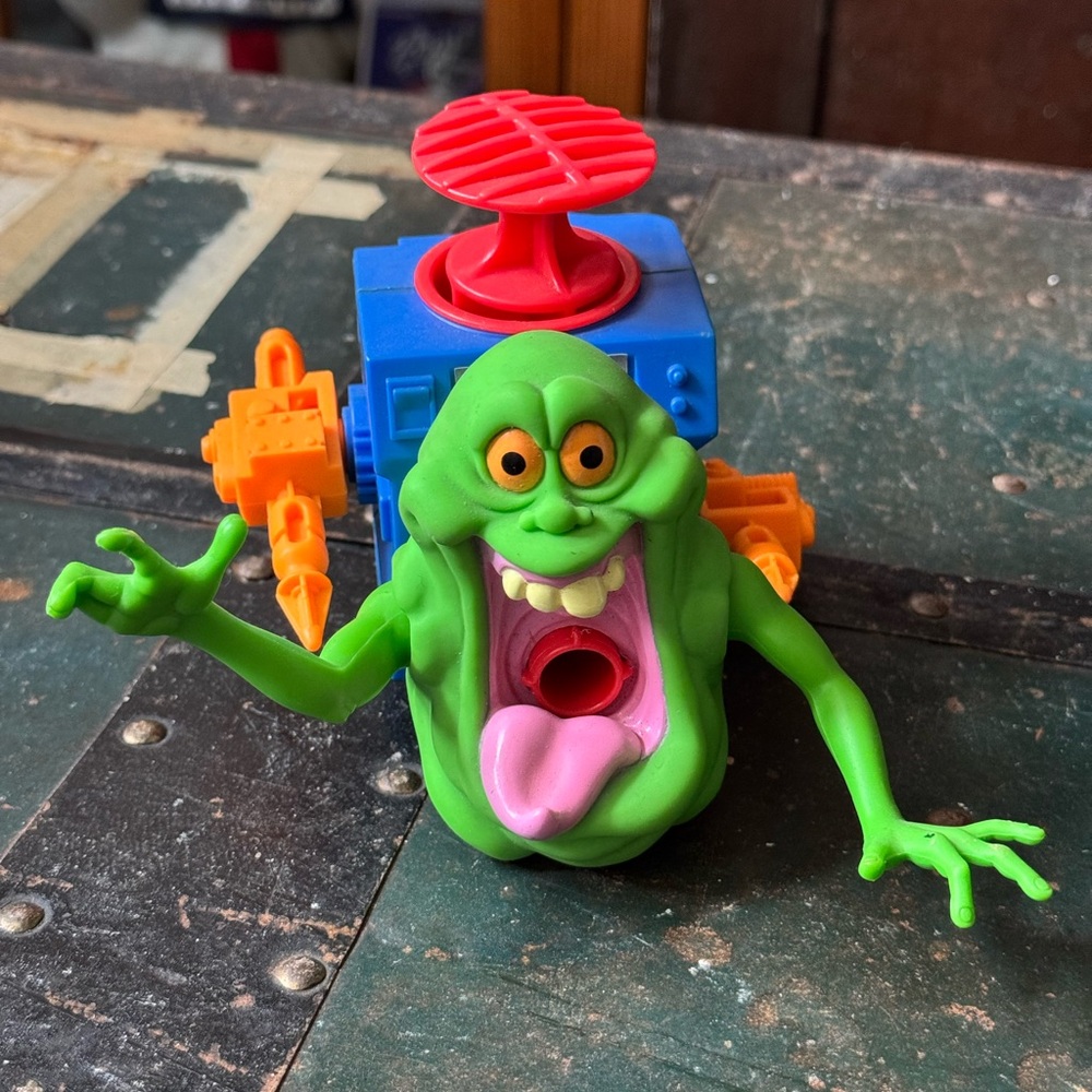 VTG Kenner The Real Ghostbusters Gooper Ghost Slimer Green Ghost
